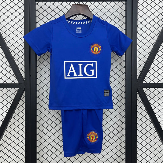 2008-09 Manchester United Away Retro KIDS 16-28