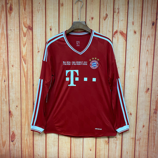 2013-14 Bayern Munich Champions League home Long Sleeve