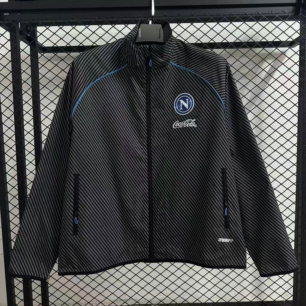 2025-26 Napoli Windbreaker Black