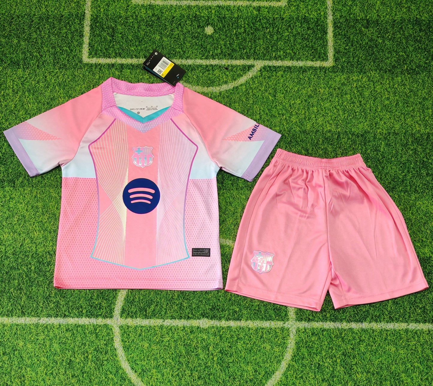 2025-26 Barcelona Pink KIDS 16-28