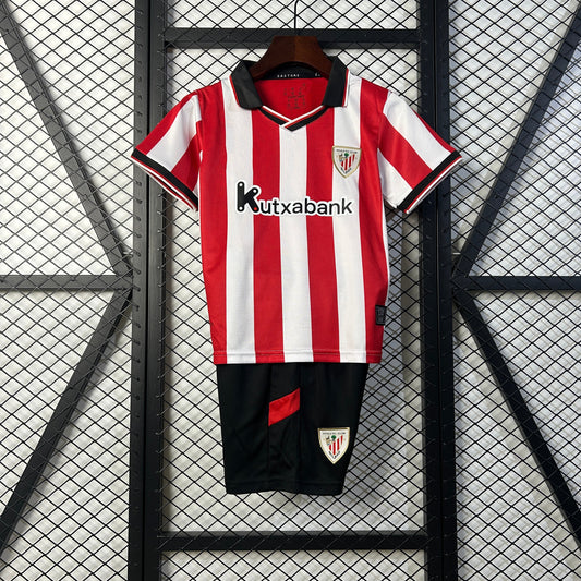 2025-26 Athletic Bilbao Home KIDS 16-28