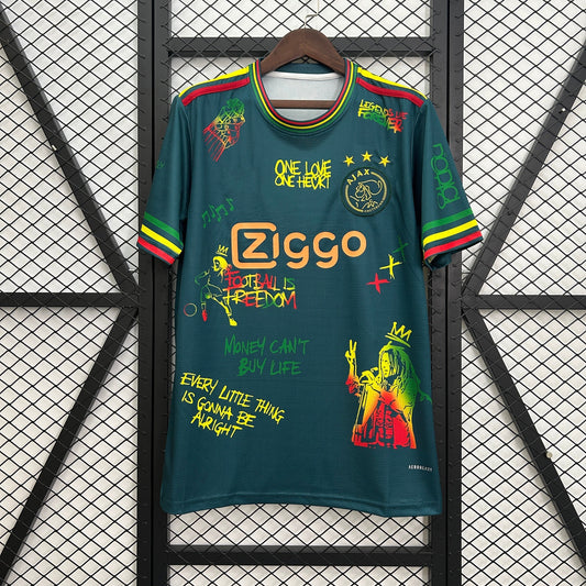 2025-26 Ajax Amsterdam Bob Marley 40th Green