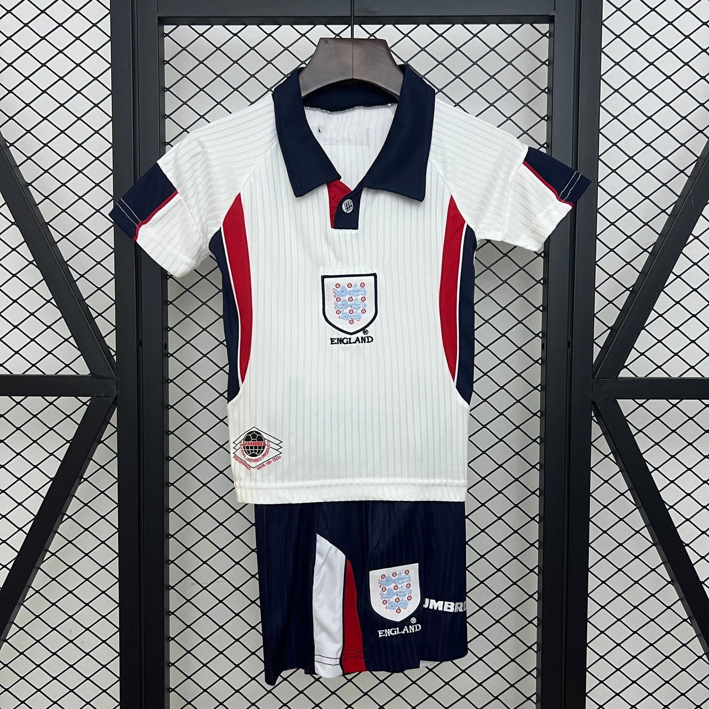1988 England Home Retro Kids 16-28