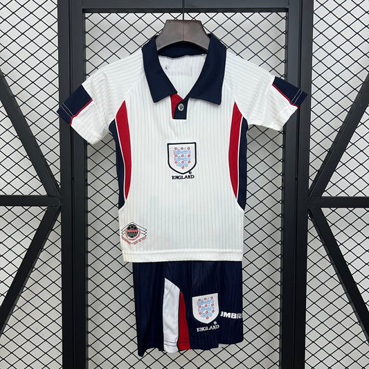 1988 England Home Retro Kids 16-28