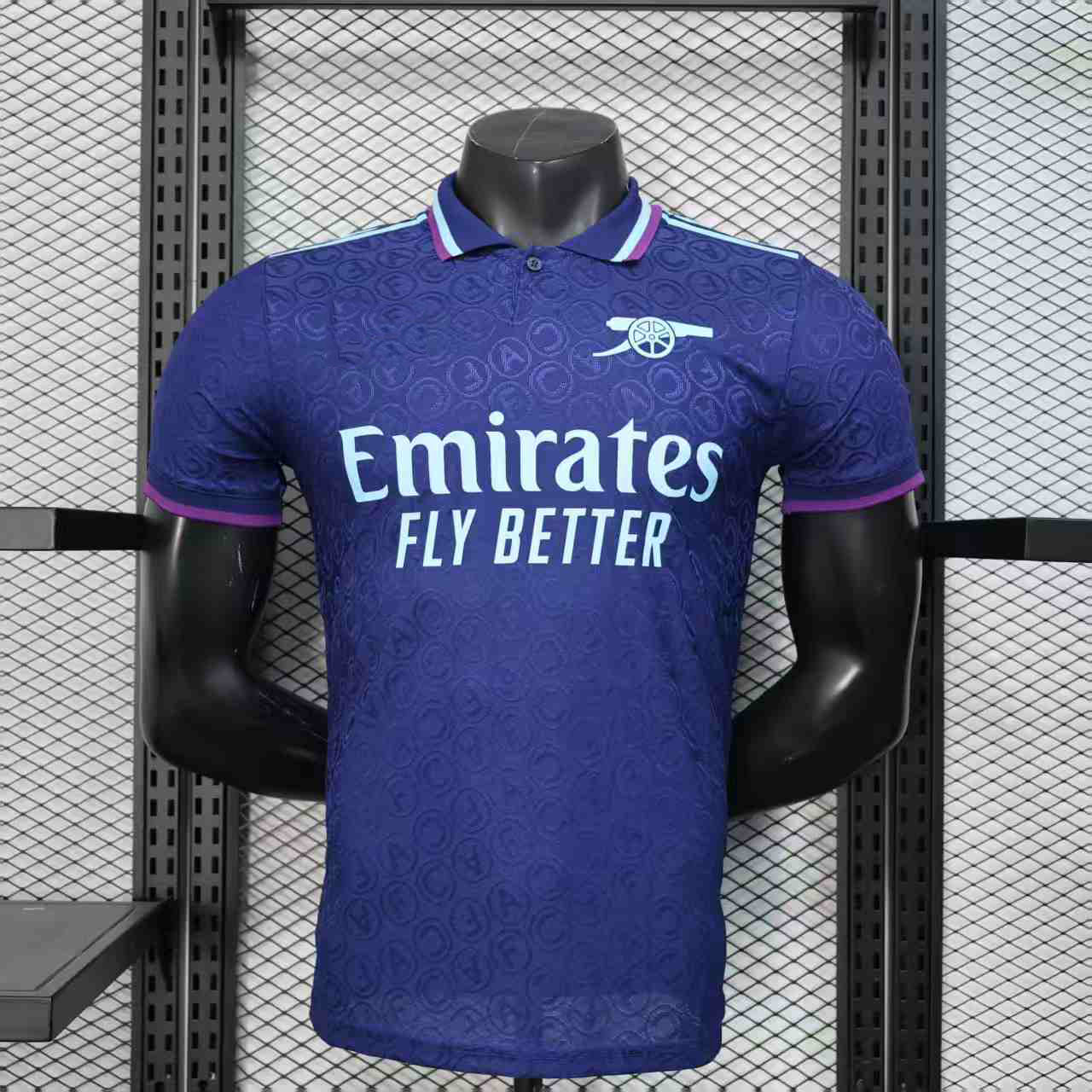 2025-26 Arsenal Special Blue Player Size