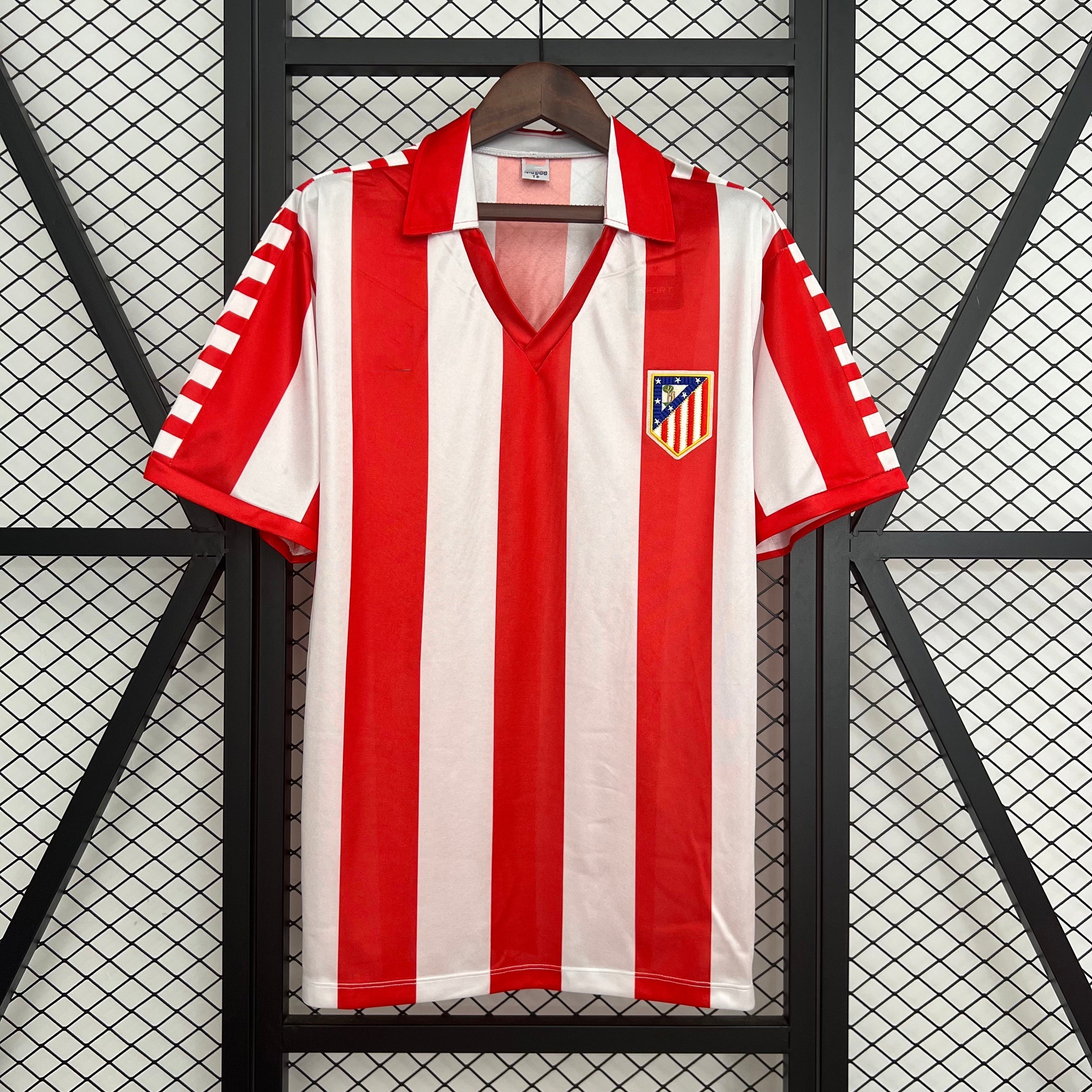 1982-83 Atletico Madrid Home Retro