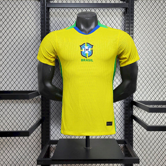 2025-26 Brazil Home Player S-3XL