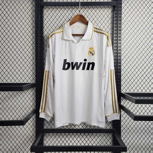 2011-12 Real Madrid Home Long Sleeve