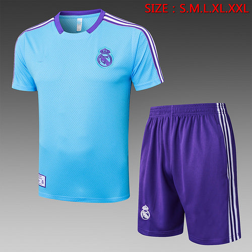 2025-26 Real Madrid Short-sleeved shorts training suit