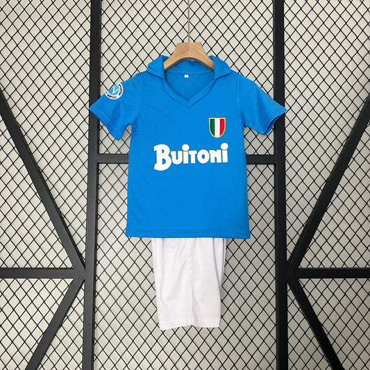 1987-88 Napoli home kids 16-28