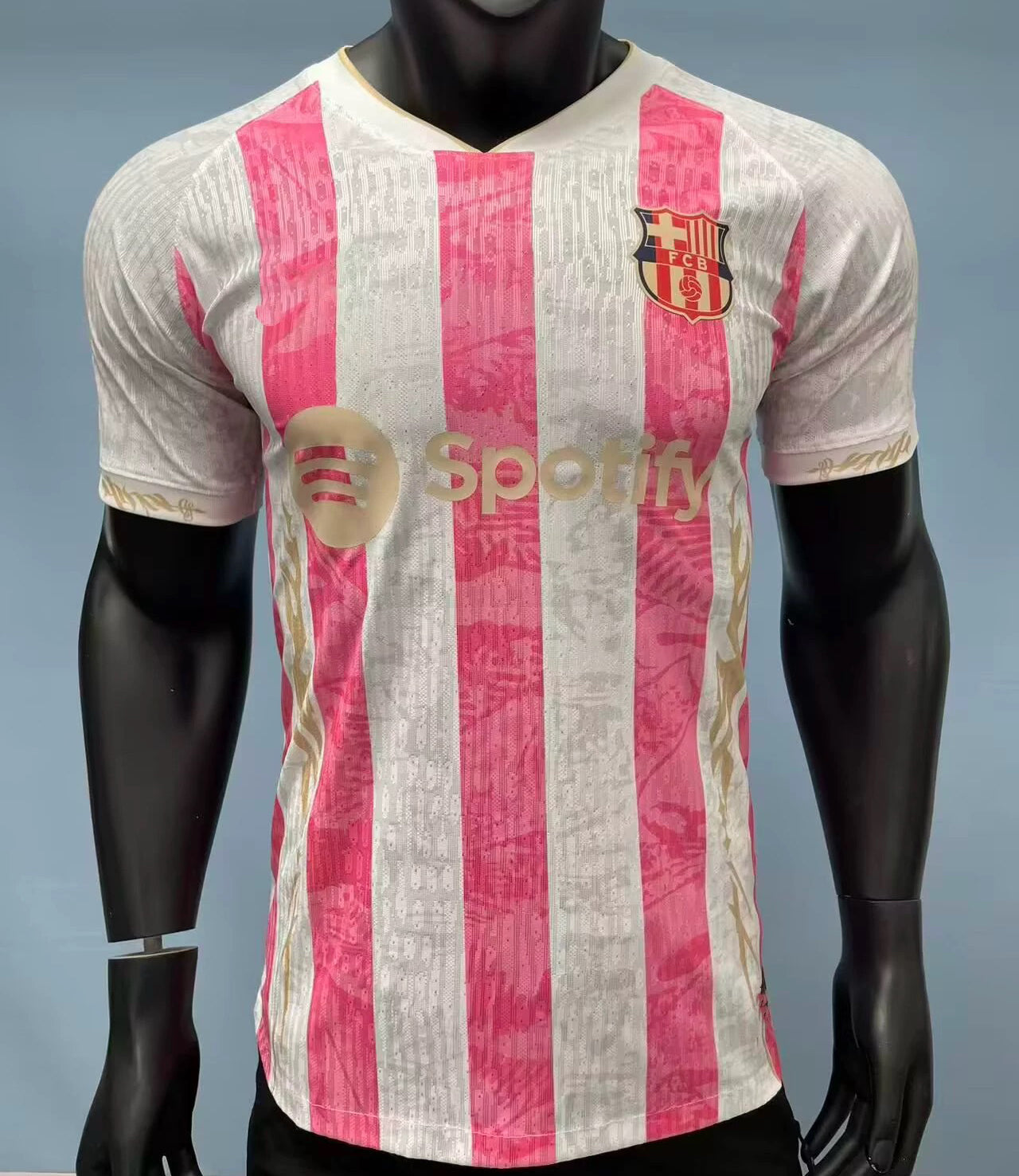 2025-26 Barcelona Special Pink Stripe Player