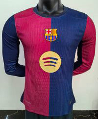 2024-25 Barcelona Home long sleeved