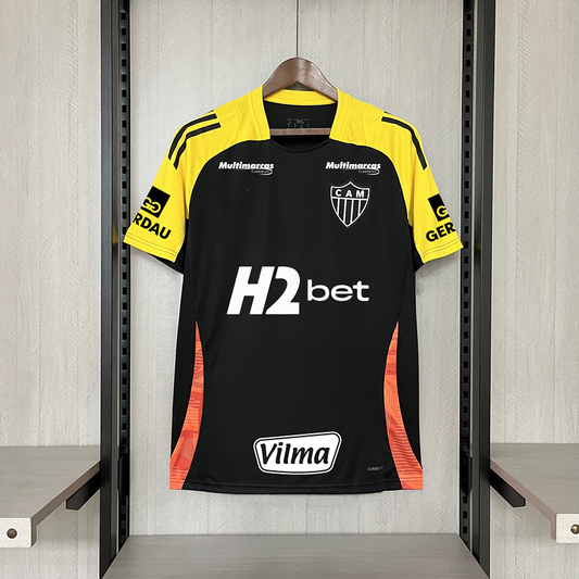 2025-26 Atl¨¦tico Mineiro Training Black + All Sponsors S-3XL