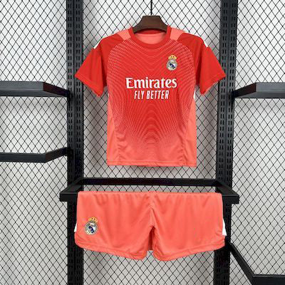 2025-26 Real Madrid Goalkeeper Red KIDS 16-28