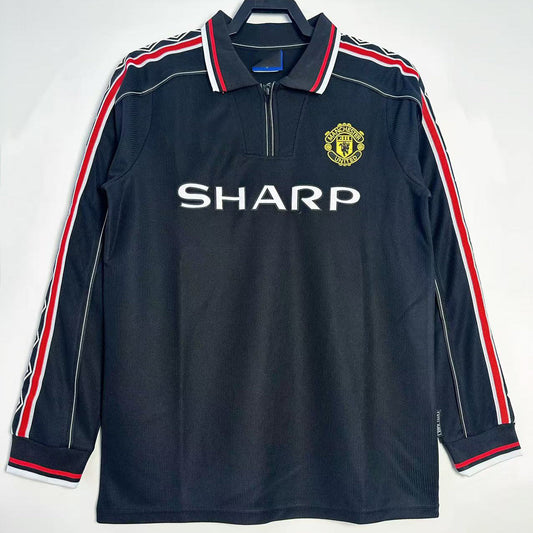 1998-99 Manchester United Black Long Sleeve