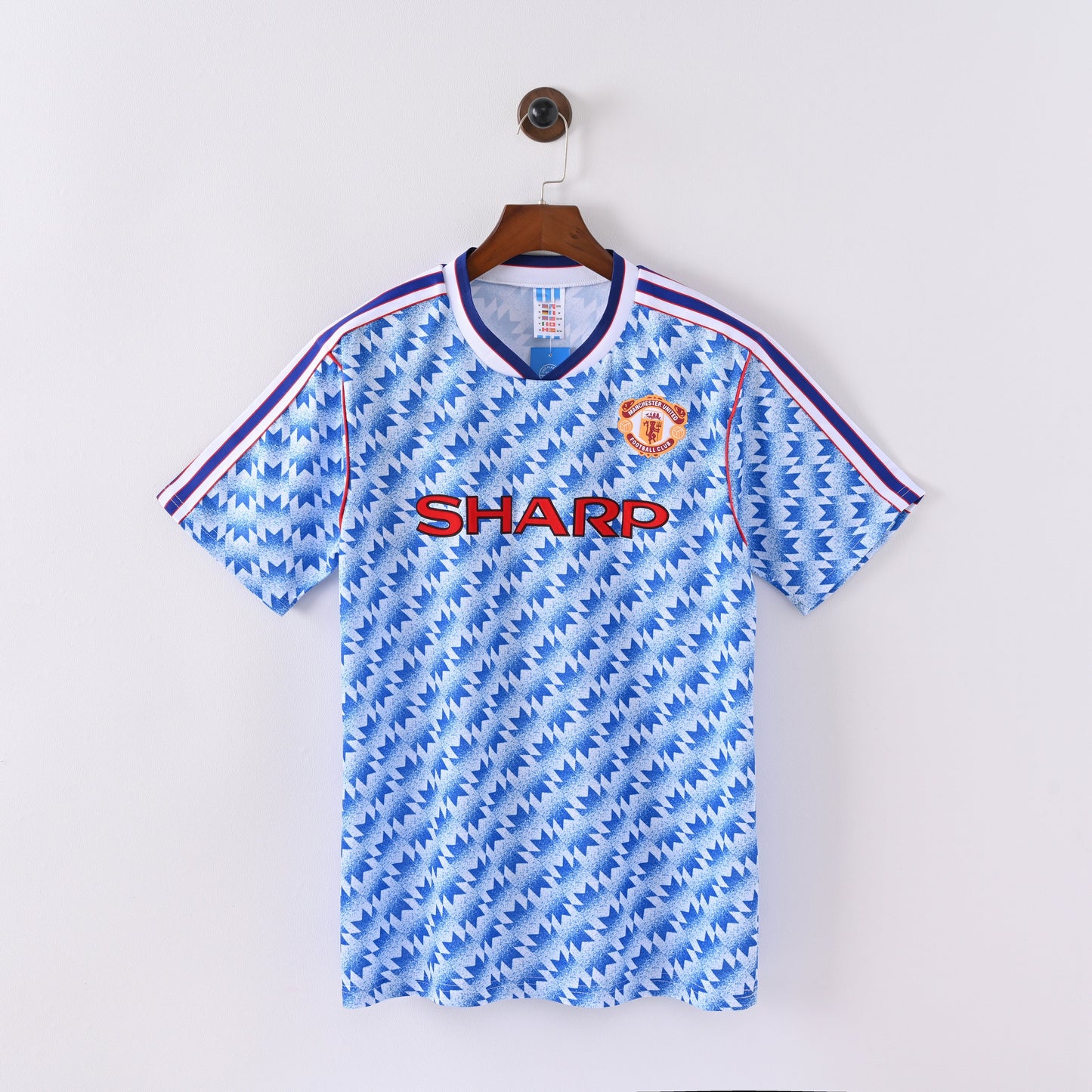 1990-92 Manchester United Away Retro