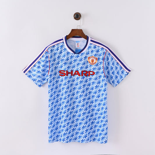 1990-92 Manchester United Away Retro