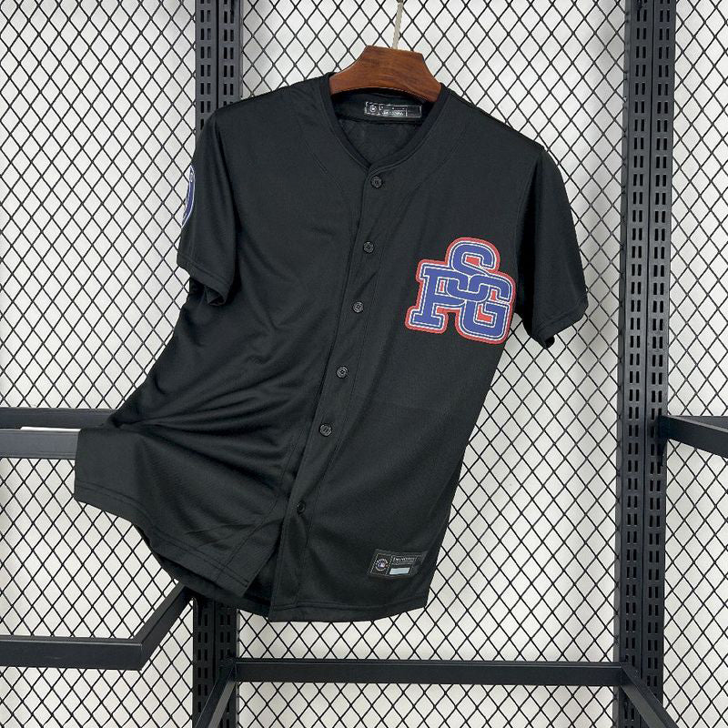 2025-26 Paris Baseball uniform Black