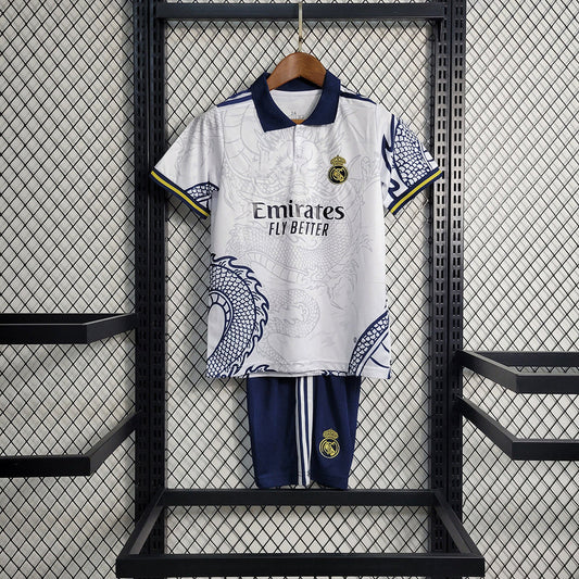 2025-26 Kids Real Madrid Special Edition White Gragon 16-28