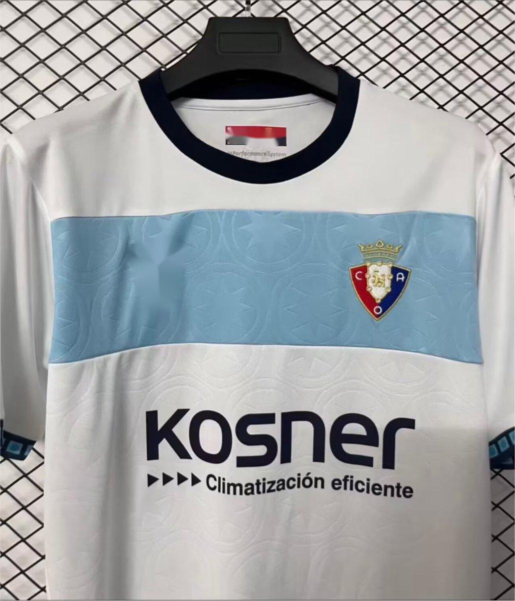 2026-27 CA Osasuna Away Cream White S-4XL