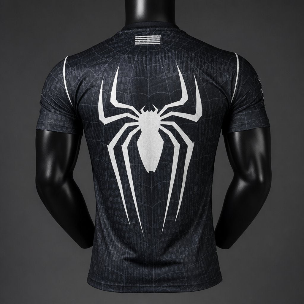 2026-27 Barcelona Spider-Man Black Special Edition Player S-2XL