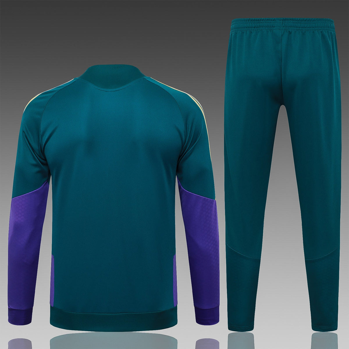 2026-27 Saudi Dark Green Long Training Suit S-2XL