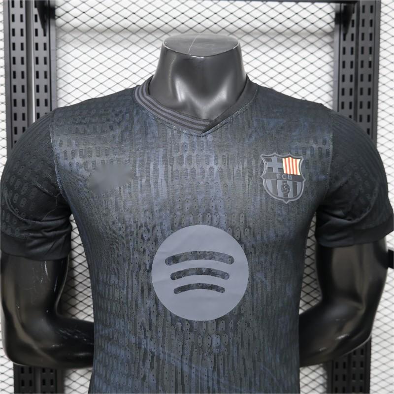 2026-27 Barcelona All-Black Special Edition Player S-3XL