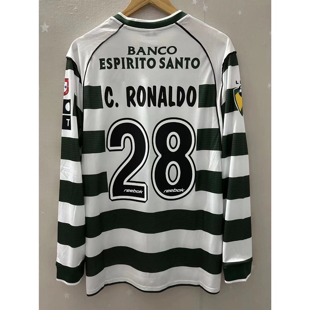 2001-03 Sporting Lisbon Long sleeve retro