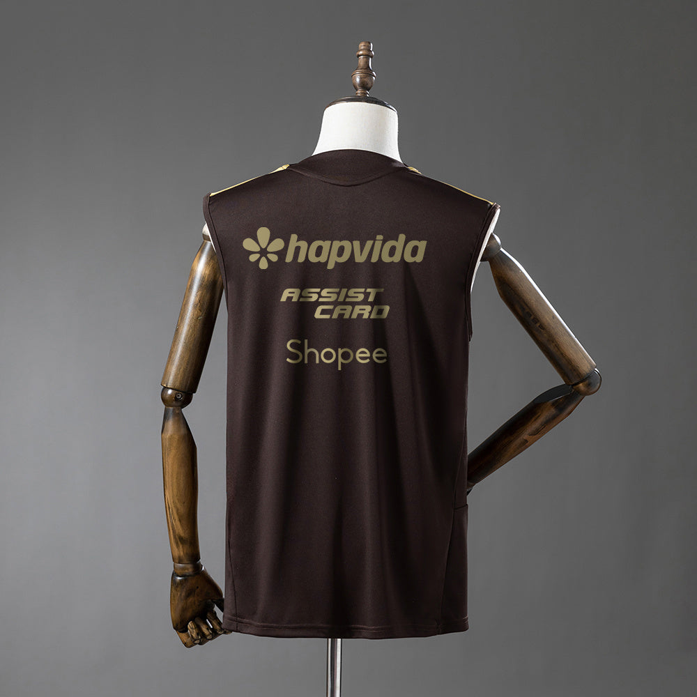 2026-27 Flamengo  All Sponsored Training - Brown Vest S-4XL