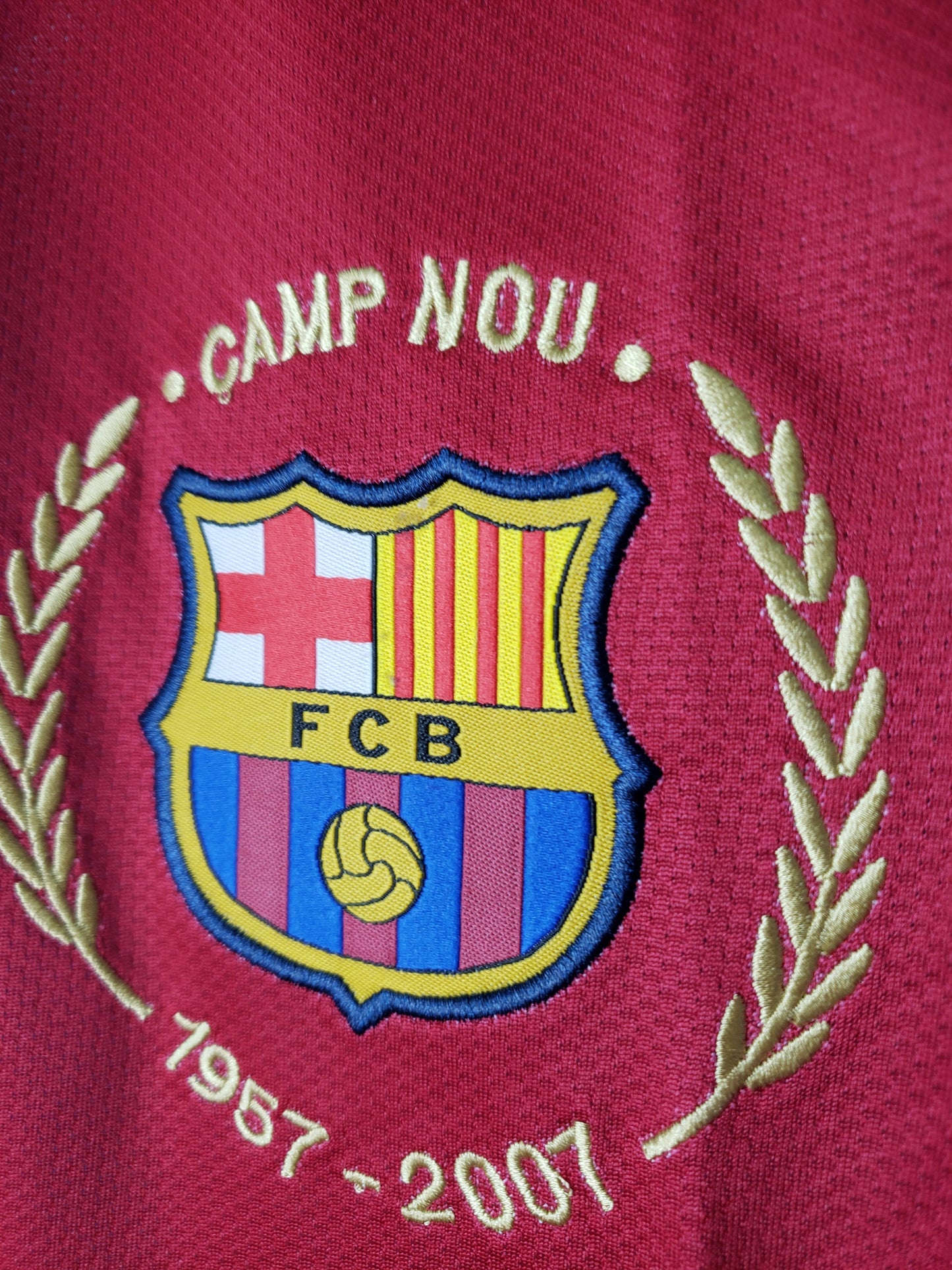 2007-08 Barcelona home Long Sleeve