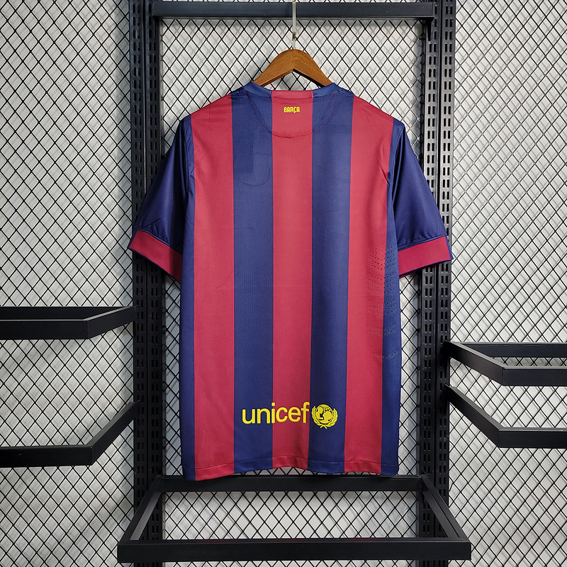 2014-15 Barcelona Home Retro Size