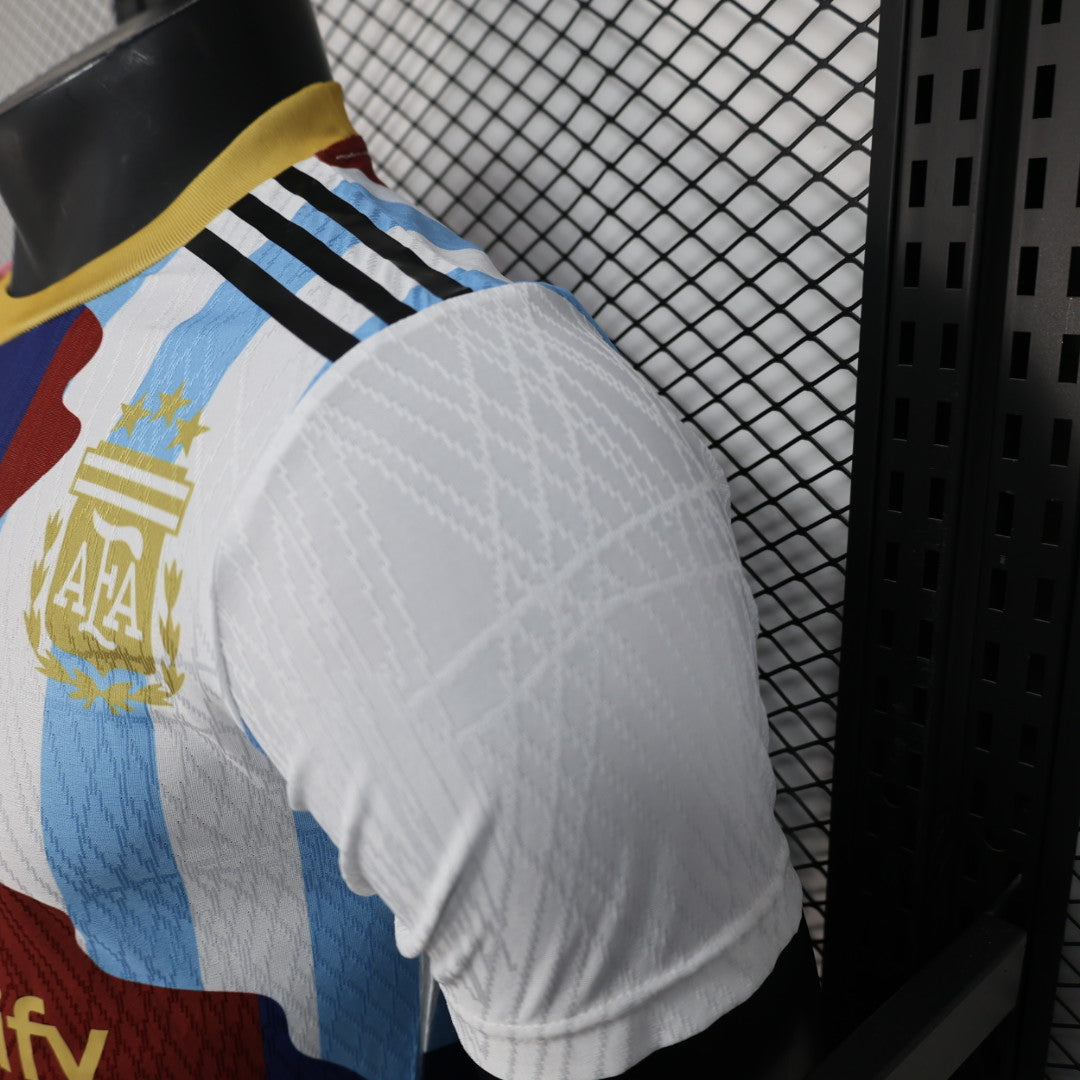 2025-26 Barcelona 10 Messi Commemorative Edition Player Size