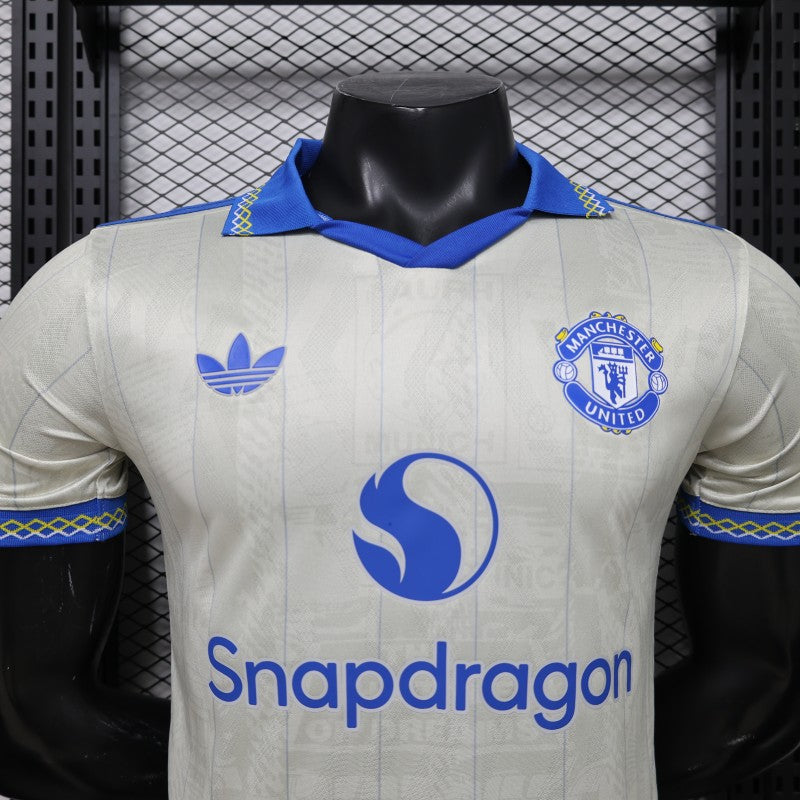 2026-27 Manchester United Cream White Player S-3XL