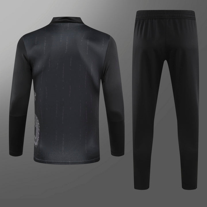 2024-25 Real Madrid Black Special Edition Training Suit