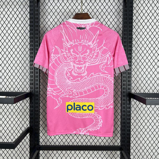 2025-26 Santos Pink Dragon with all sponsor