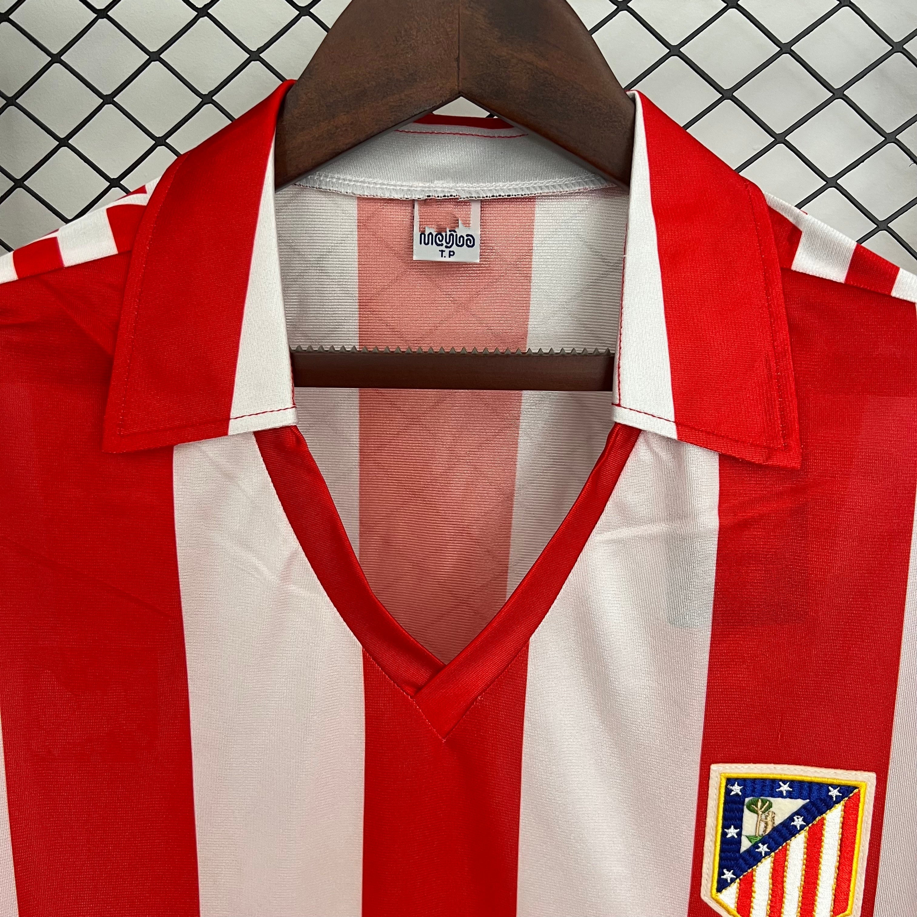 1982-83 Atletico Madrid Home Retro