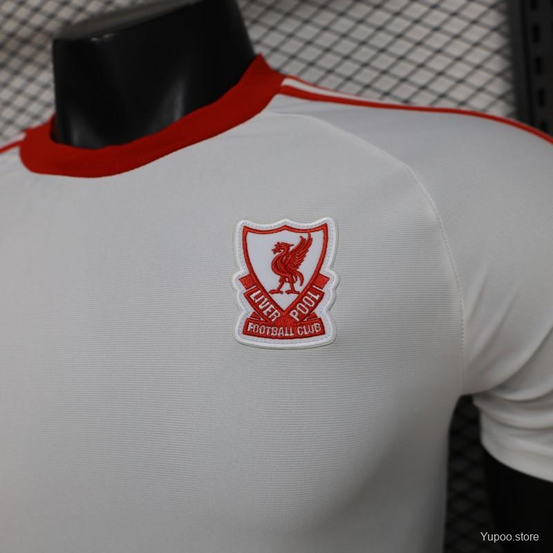 2026-27 Liverpool White Terrace Icons Player S-2XL