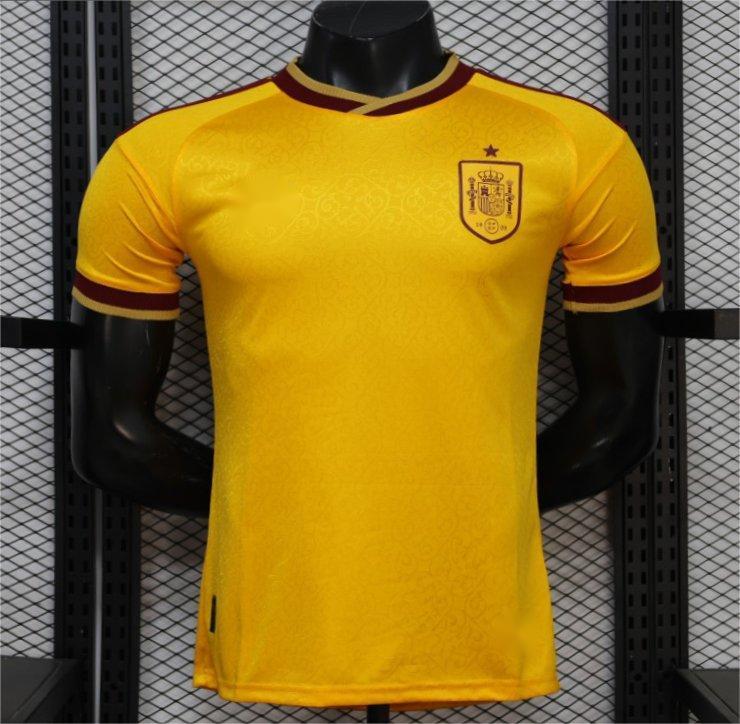 2026 Spain Special Edition Yellow Player S-2XL