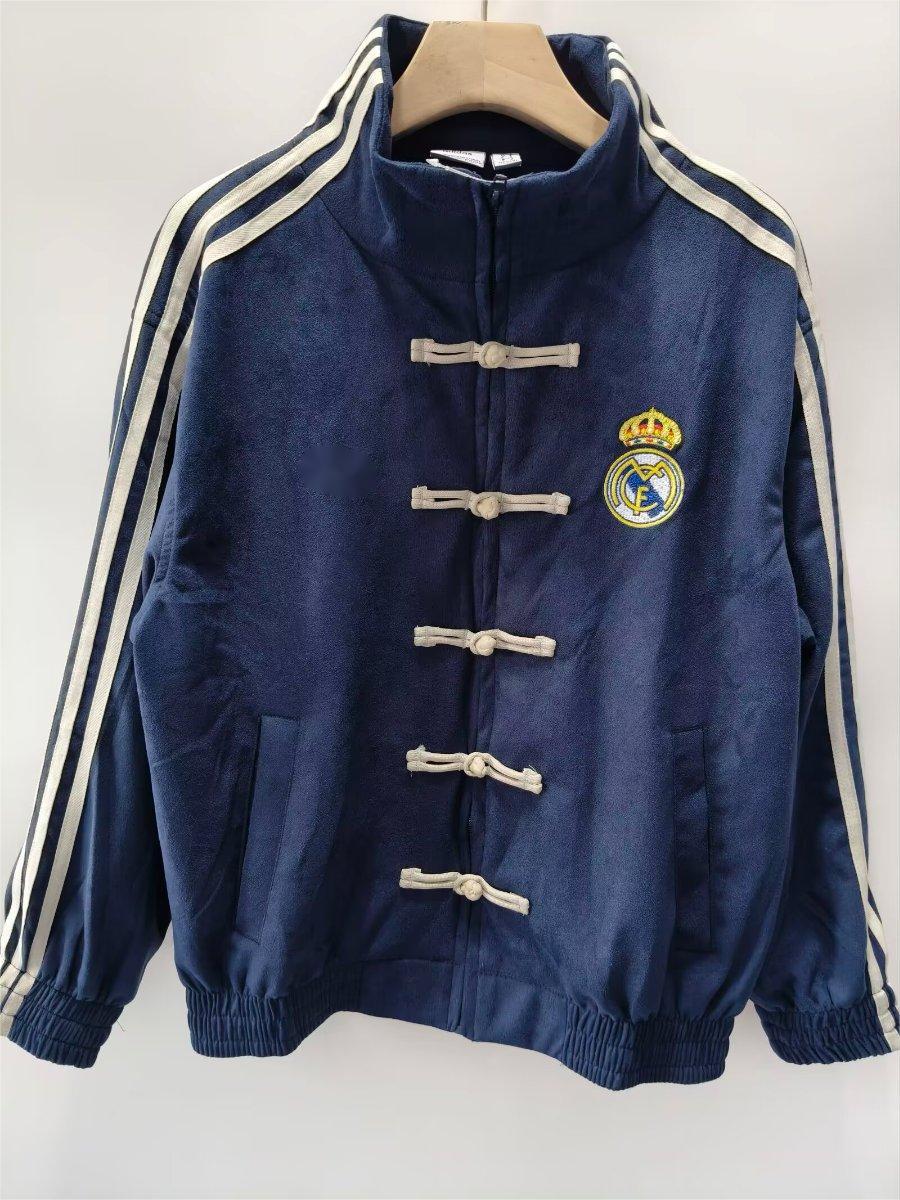 2026-27 Real Madrid New Year Limited Edition Navy Track Jacket S-2XL