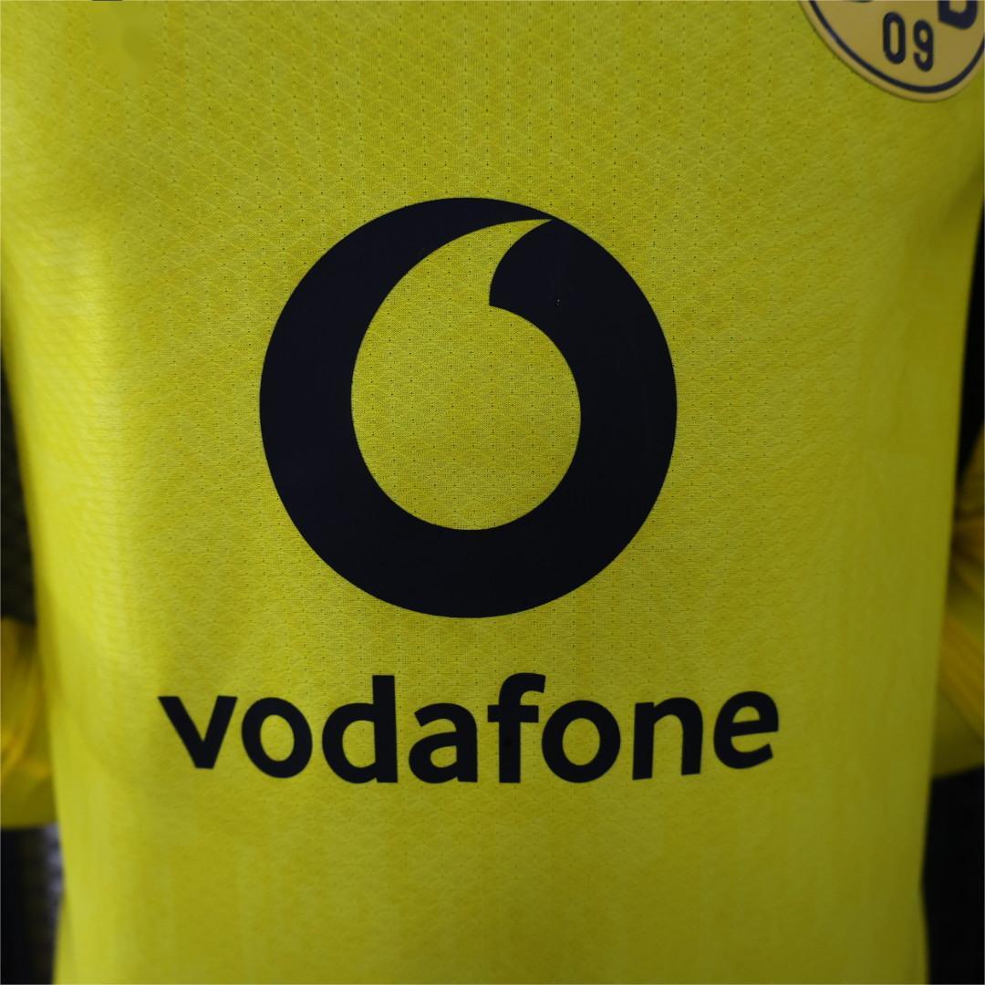 2026-27 Borussia Dortmund Yellow Home Long Sleeve Player S-2XL