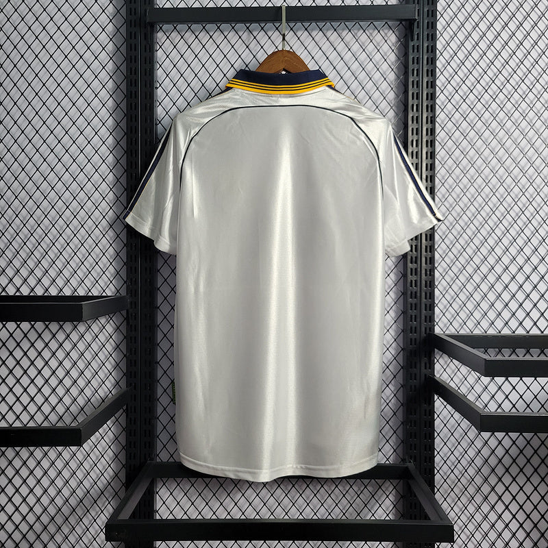 1998-00 Real Madrid home Retro Mesh material