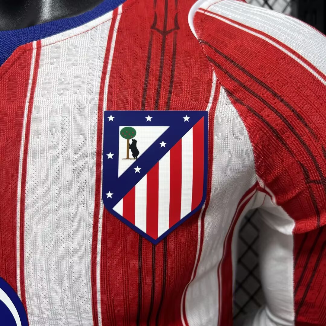 2026-27 Atletico Madrid Home Long Sleeve player S-3XL