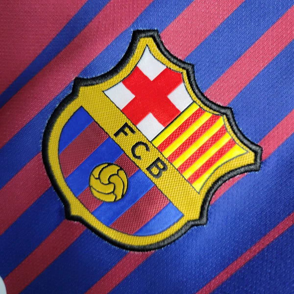 2017-18 Barcelona Home Retro S-XX