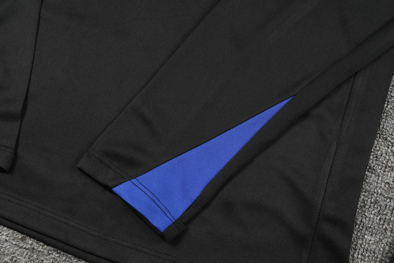 2024-25 Barcelona Black Training Suit Adult Size