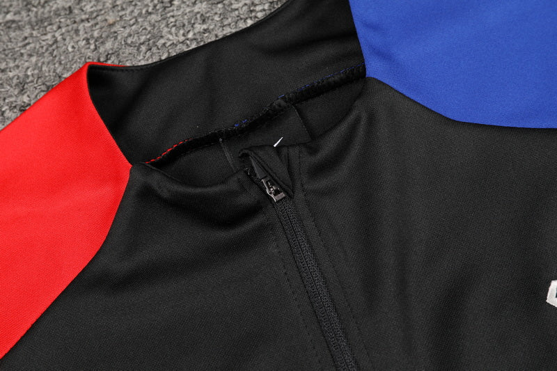 2024-25 Barcelona Black Training Suit Adult Size