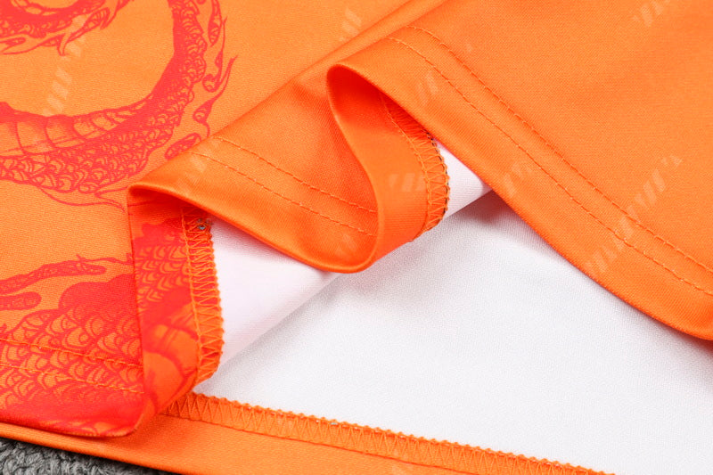 2024-25 Real Madrid Orange Special Edition Training Suit