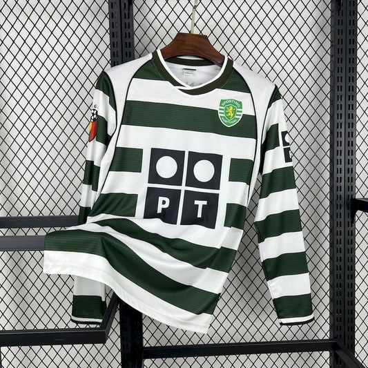 2001-03 Sporting Lisbon Long sleeve retro