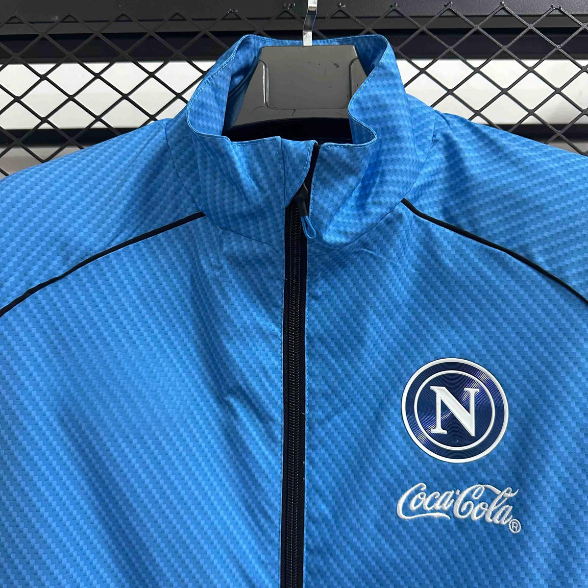 2026-27 Napoli Blue Waterproof Windbreaker S-2XL