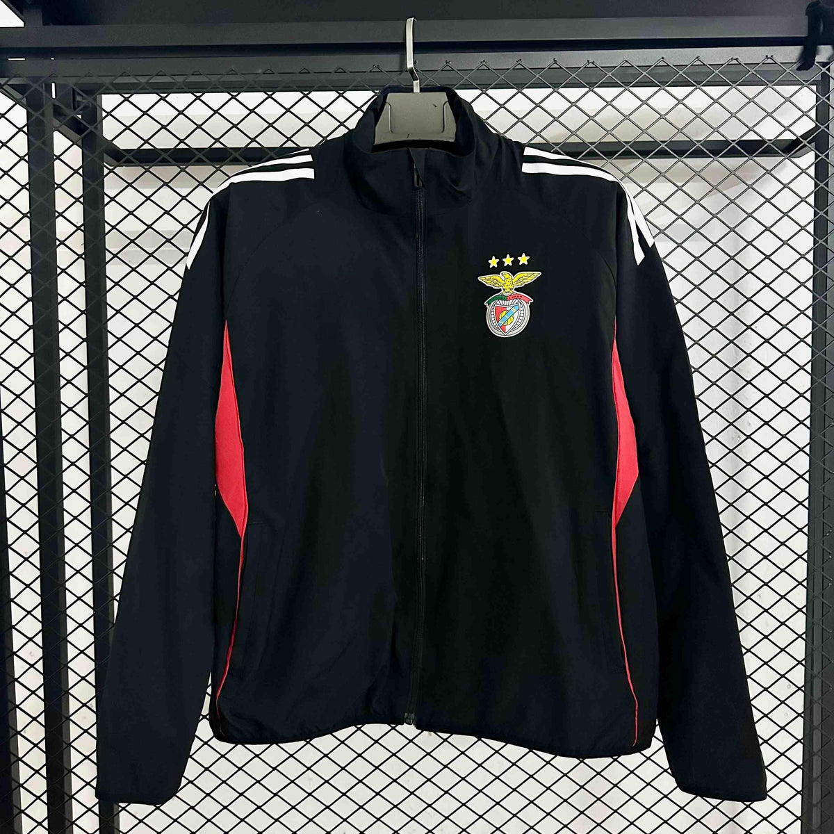 2026-27 Benfica Black Windbreaker S-2XL