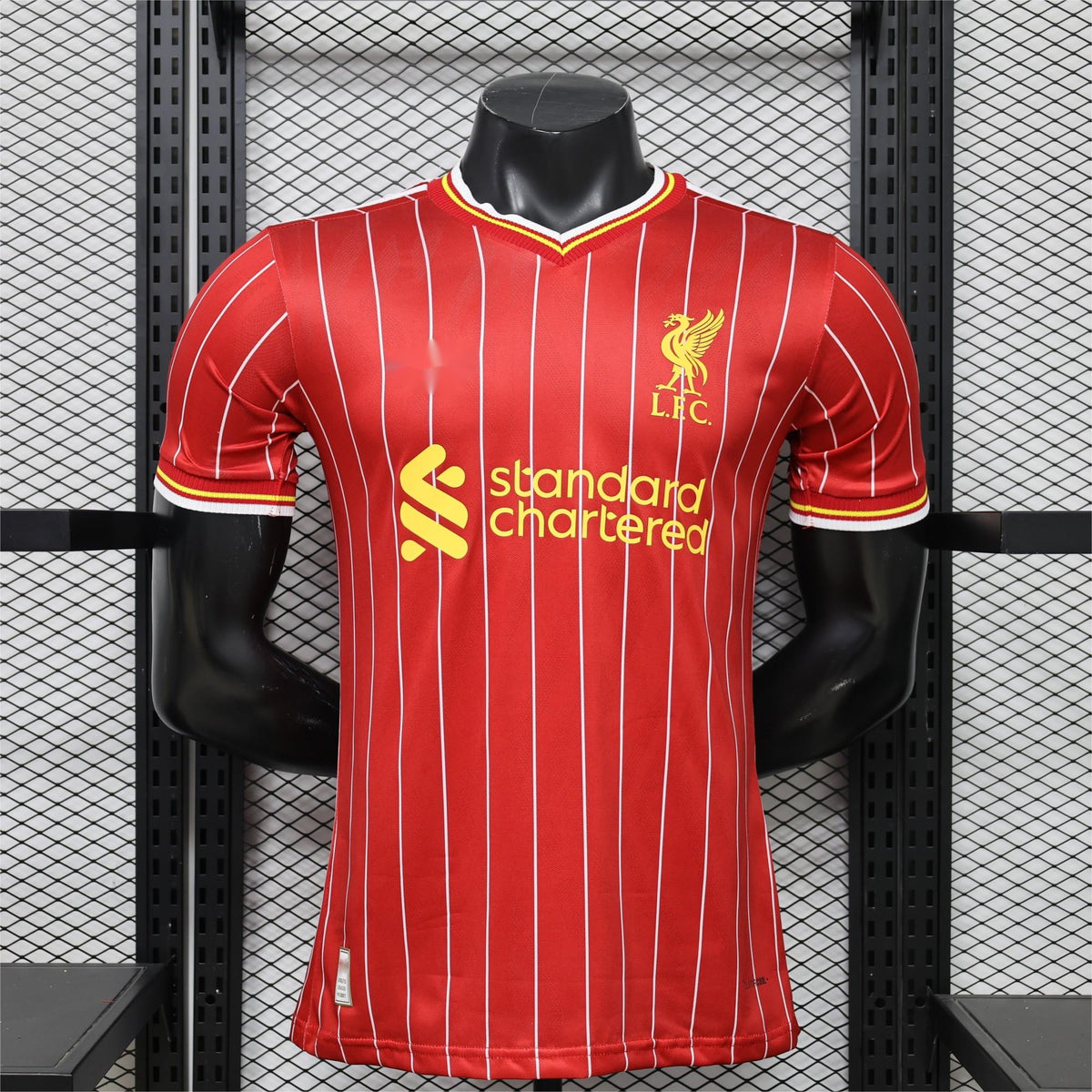 2026-27 Liverpool Red With White Pinstripe Player S-3XL